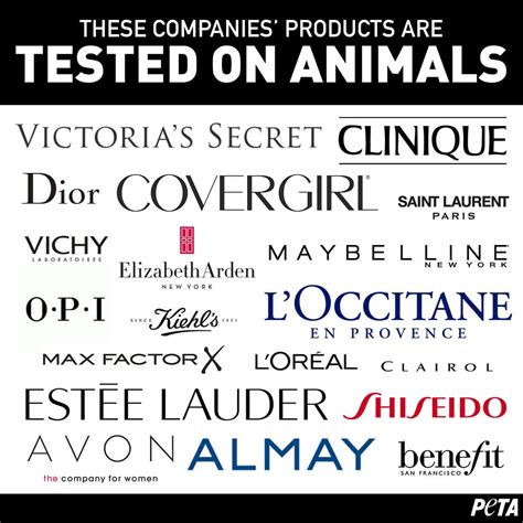 yves saint laurent animal testing|268+ Companies That Test On Animals (2024 Update) .